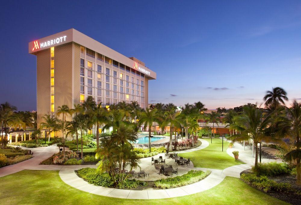 Miami Airport Marriott Hotell Eksteriør bilde