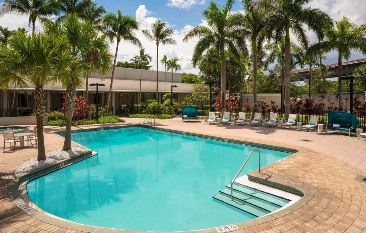 Miami Airport Marriott Hotell Eksteriør bilde
